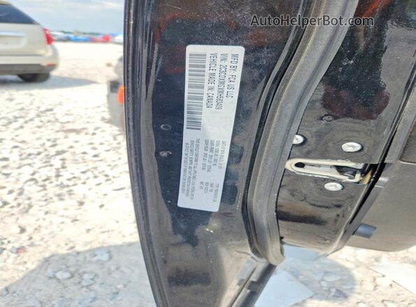 2C3CDXMGXMH583409 2021 DODGE CHARGER Black VIN կոդի պիտակի տեսք