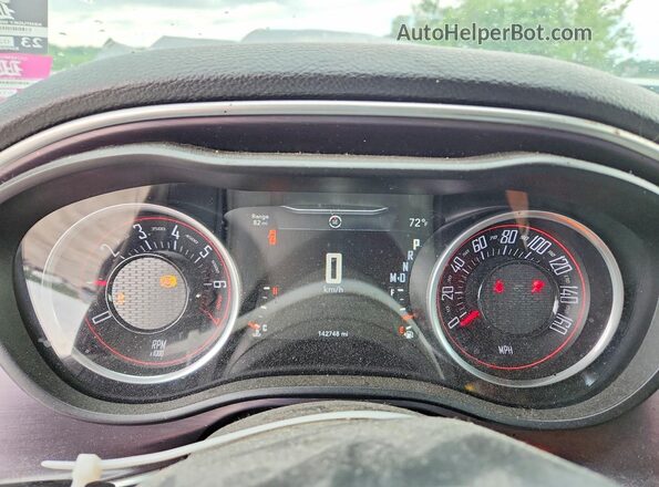 2C3CDZAG0GH231993 2016 DODGE CHALLENGER Gray Instrument cluster view