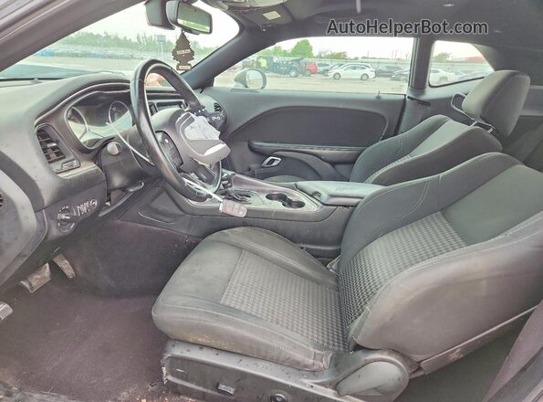 2C3CDZAG0GH231993 2016 DODGE CHALLENGER Gray Front interior view