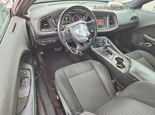 2C3CDZAG0GH231993 2016 DODGE CHALLENGER Gray Dashboard view