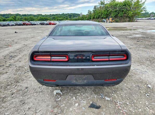 2C3CDZAG0GH231993 2016 DODGE CHALLENGER Gray Rear view