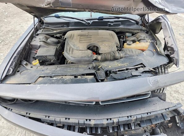 2C3CDZAG0GH231993 2016 DODGE CHALLENGER Gray Rear interior view