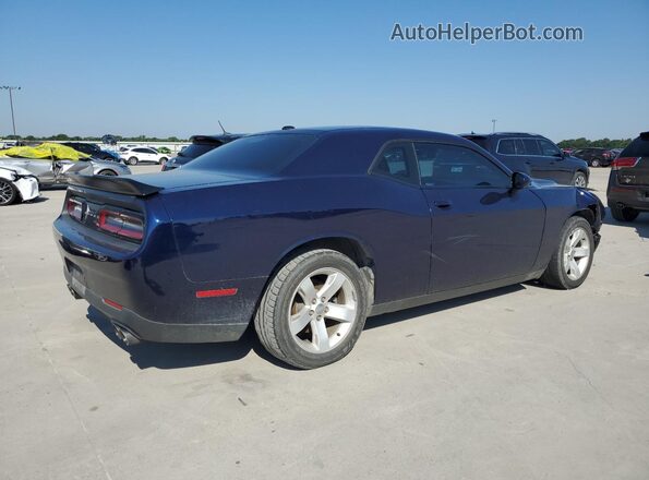 2C3CDZAG0GH236658 2016 DODGE CHALLENGER Blue Trasero derecho