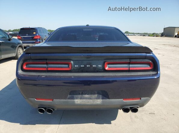 2C3CDZAG0GH236658 2016 DODGE CHALLENGER Blue Vista trasera