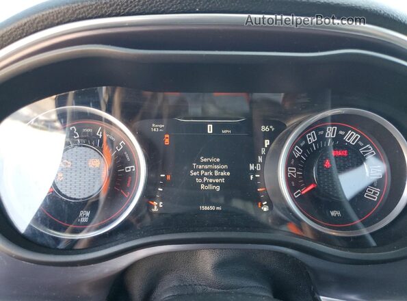2C3CDZAG0GH236658 2016 DODGE CHALLENGER Blue Vista del cuadro de instrumentos