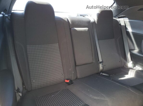 2C3CDZAG0GH236658 2016 DODGE CHALLENGER Blue Vista de los asientos traseros