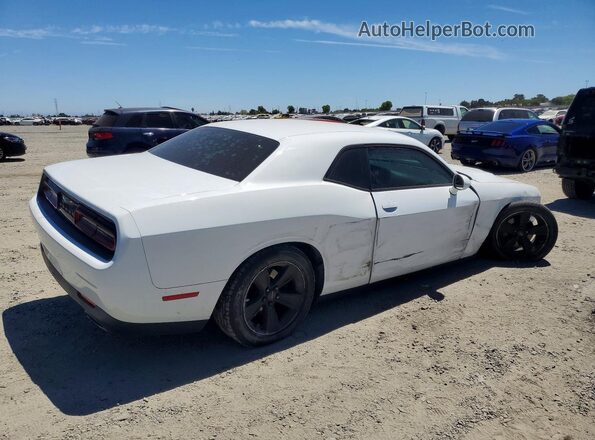 2C3CDZAG0GH312251 2016 DODGE CHALLENGER White Trasero derecho