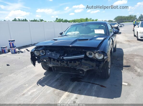 2C3CDZAG0GH334850 2016 DODGE CHALLENGER Black Դիմացի տեսք