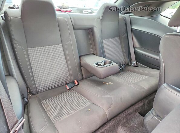 2C3CDZAG0HH639525 2017 DODGE CHALLENGER Black Vista de los asientos traseros