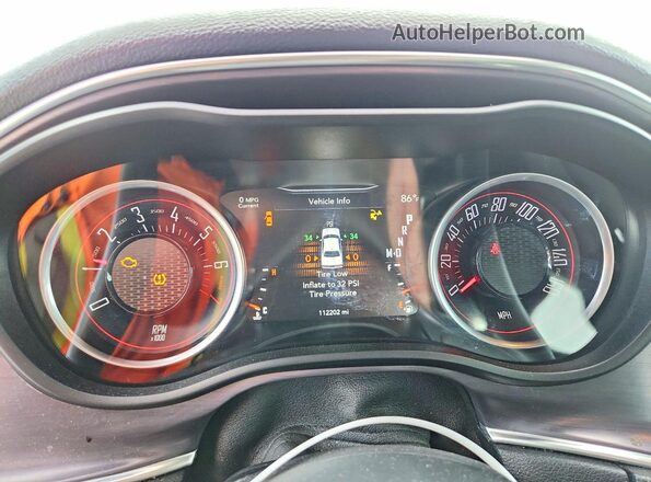 2C3CDZAG0HH639525 2017 DODGE CHALLENGER Black Vista del cuadro de instrumentos