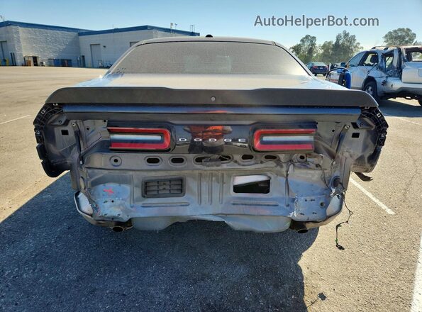 2C3CDZAG0JH172578 2018 DODGE CHALLENGER Серый Вид сзади