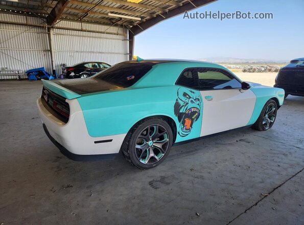 2C3CDZAG0JH202324 2018 DODGE CHALLENGER White Tył prawy