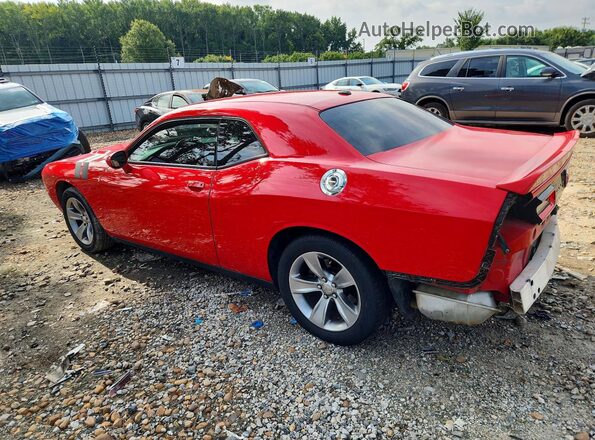 2C3CDZAG0JH231841 2018 DODGE CHALLENGER Red უკანა მარცხენა