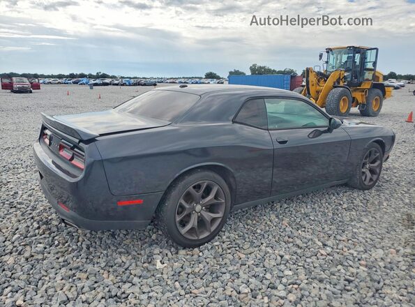 2C3CDZAG0JH302844 2018 DODGE CHALLENGER Черный Задняя правая четверть