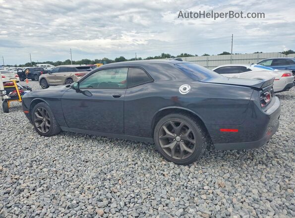 2C3CDZAG0JH302844 2018 DODGE CHALLENGER Черный Задняя левая четверть