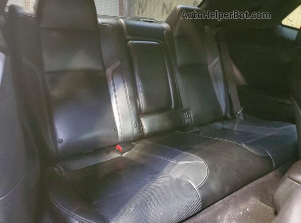 2C3CDZAG0JH309602 2018 DODGE CHALLENGER Black Widok tylnych siedzeń