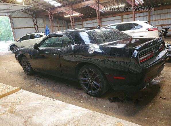 2C3CDZAG0JH309602 2018 DODGE CHALLENGER Black Tył lewy