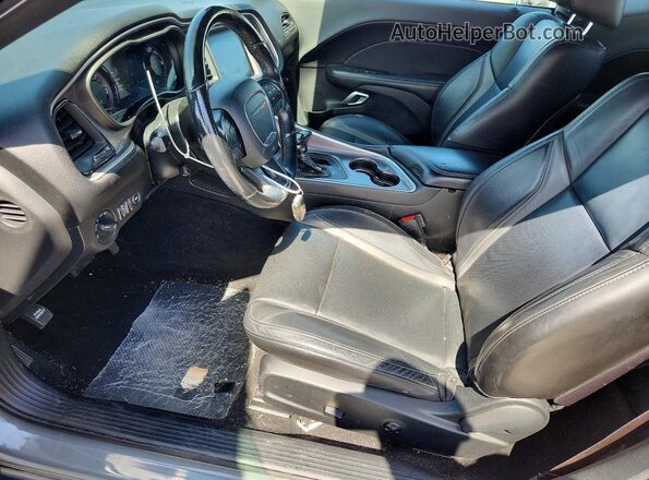 2C3CDZAG0KH702291 2019 DODGE CHALLENGER Gray Front interior view