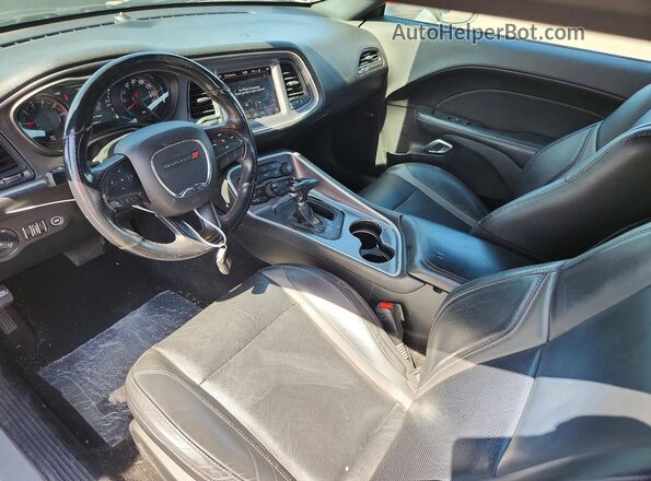 2C3CDZAG0KH702291 2019 DODGE CHALLENGER Gray Dashboard view