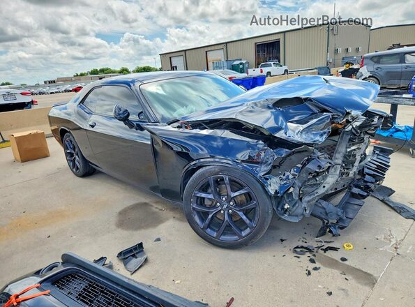 2C3CDZAG0MH509884 2021 DODGE CHALLENGER Черный Передняя правая четверть
