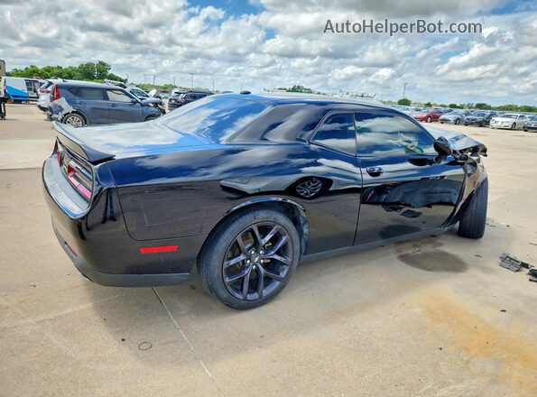 2C3CDZAG0MH509884 2021 DODGE CHALLENGER Черный Задняя правая четверть