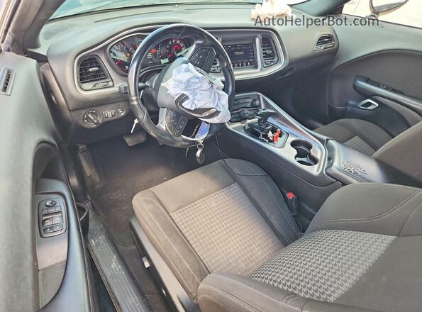 2C3CDZAG0MH509884 2021 DODGE CHALLENGER Черный Вид панели приборов