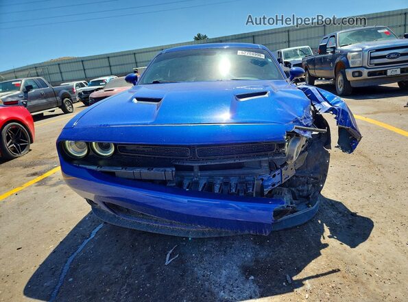 2C3CDZAG0MH596976 2021 DODGE CHALLENGER Синий Вид спереди