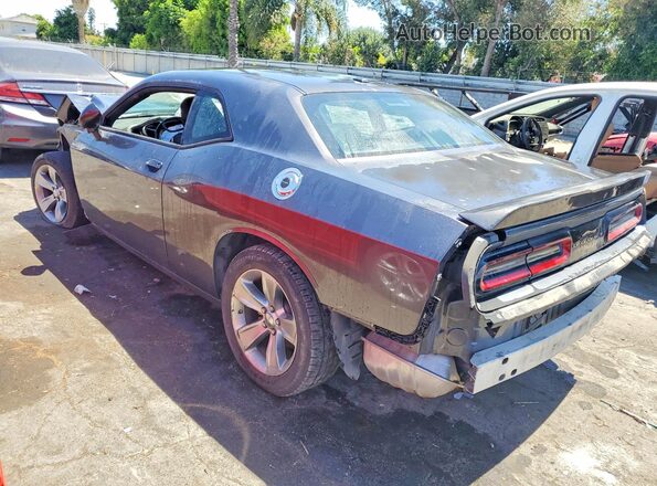 2C3CDZAG0NH223678 2022 DODGE CHALLENGER Gray Rear left