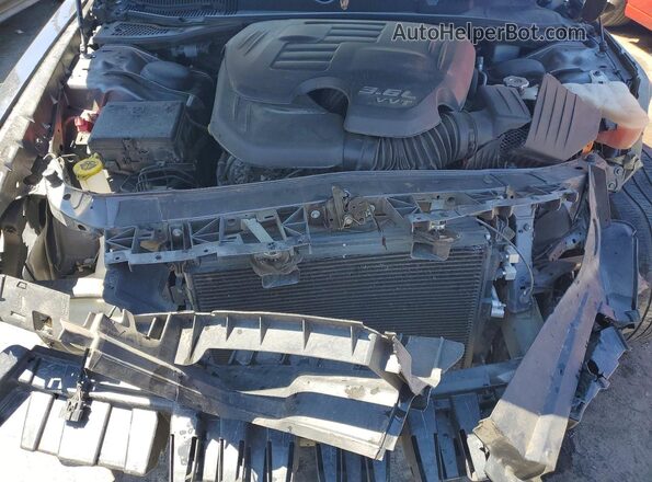 2C3CDZAG0NH223678 2022 DODGE CHALLENGER Gray Rear interior view