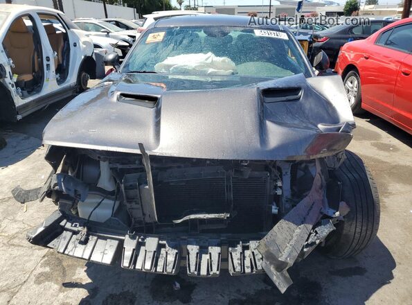 2C3CDZAG0NH223678 2022 DODGE CHALLENGER Gray 360 interior view