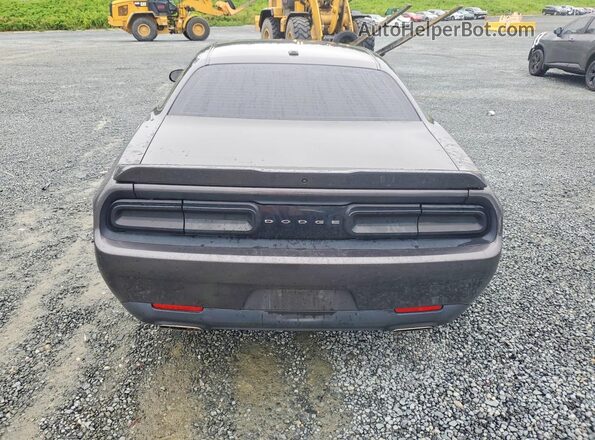 2C3CDZAG0NH256860 2022 DODGE CHALLENGER Charcoal Widok z tyłu