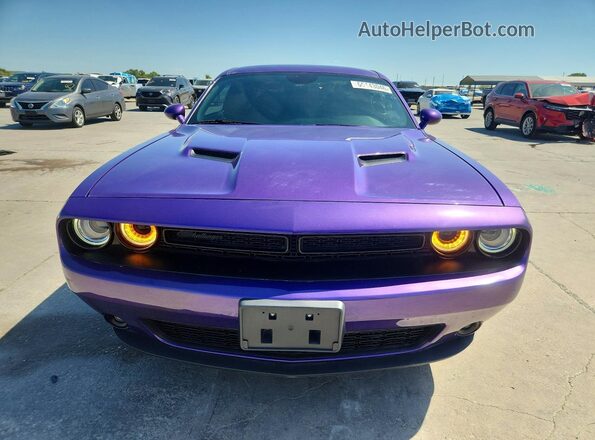 2C3CDZAG0PH652774 2023 DODGE CHALLENGER Фиолетовый Вид спереди