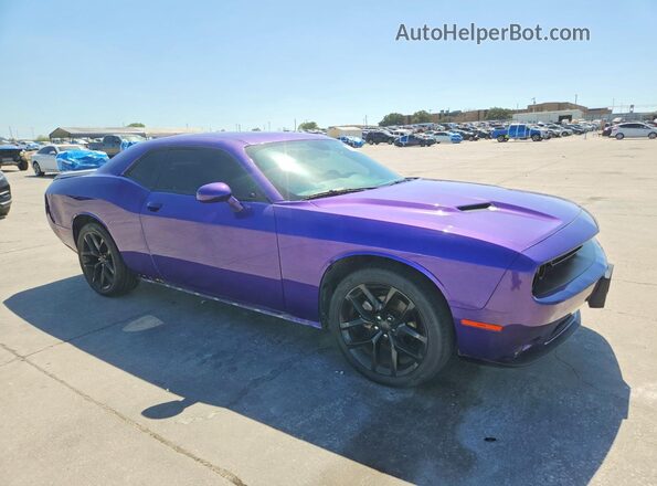 2C3CDZAG0PH652774 2023 DODGE CHALLENGER Фиолетовый Передняя правая четверть