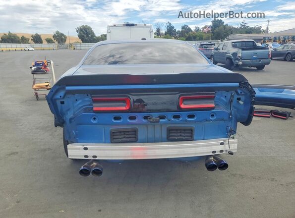2C3CDZAG0PH685967 2023 DODGE CHALLENGER Blue Vista trasera