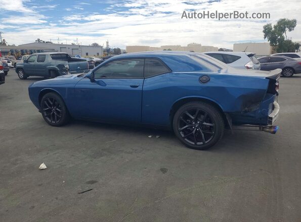 2C3CDZAG0PH685967 2023 DODGE CHALLENGER Blue Trasero izquierdo