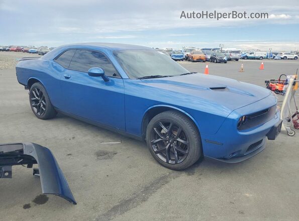 2C3CDZAG0PH685967 2023 DODGE CHALLENGER Blue Delantero derecho