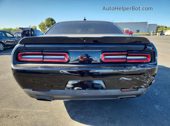 2C3CDZAG1GH236748 2016 DODGE CHALLENGER Black Rear view