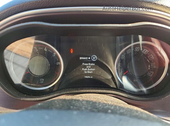 2C3CDZAG1GH309746 2016 DODGE CHALLENGER White Instrument cluster view