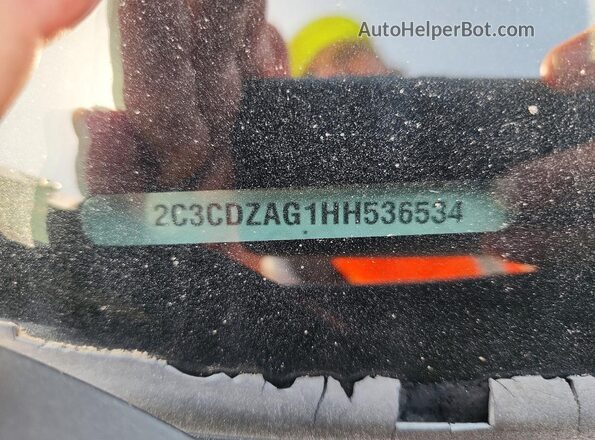 2C3CDZAG1HH536534 2017 DODGE CHALLENGER Серебряный 