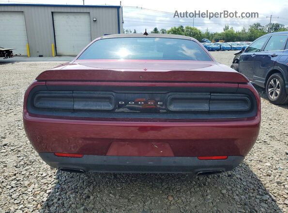 2C3CDZAG1HH545590 2017 DODGE CHALLENGER Red Հետևի տեսք