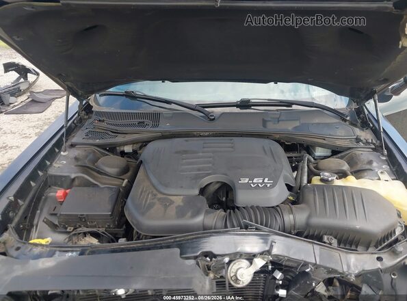 2C3CDZAG1JH110753 2018 DODGE CHALLENGER Black Հետևի տեսք