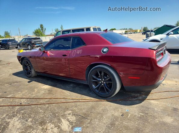 2C3CDZAG1JH116570 2018 DODGE CHALLENGER Red Tył lewy