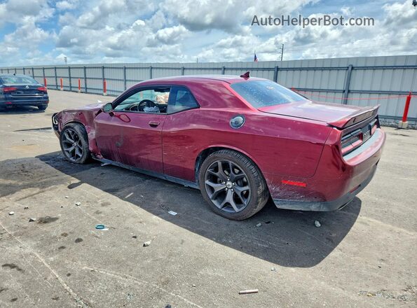 2C3CDZAG1JH202266 2018 DODGE CHALLENGER Burgundy Rear left