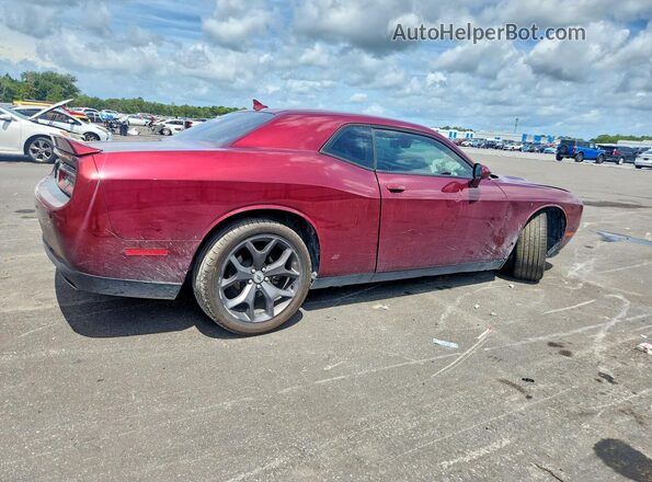 2C3CDZAG1JH202266 2018 DODGE CHALLENGER Burgundy Rear right