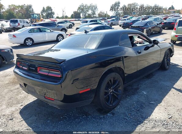 2C3CDZAG1JH280594 2018 DODGE CHALLENGER Черный Задняя правая четверть