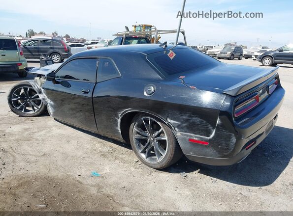 2C3CDZAG1JH280594 2018 DODGE CHALLENGER Черный Задняя левая четверть
