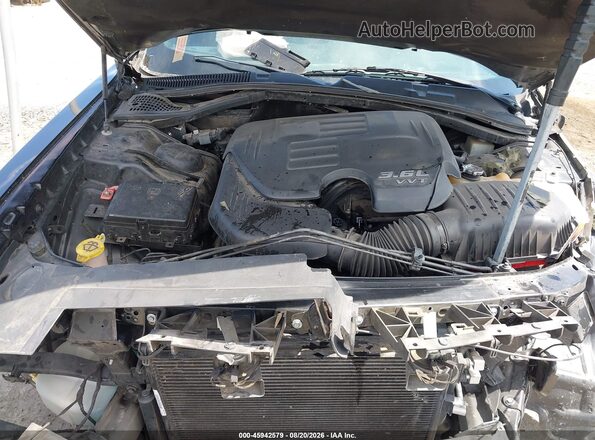 2C3CDZAG1JH280594 2018 DODGE CHALLENGER Черный Вид сзади