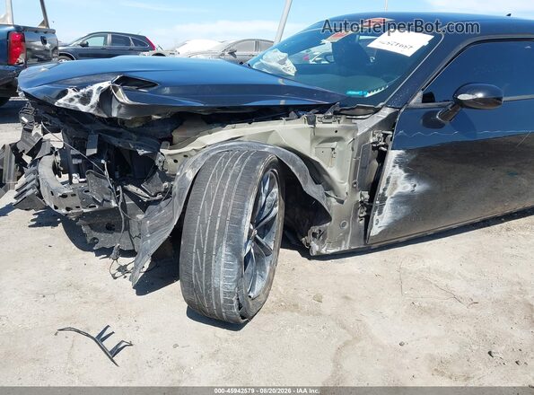 2C3CDZAG1JH280594 2018 DODGE CHALLENGER Черный Вид спереди