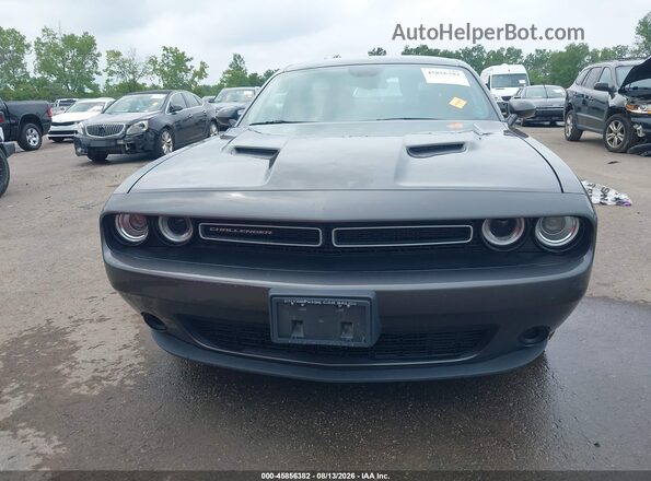 2C3CDZAG1JH321595 2018 DODGE CHALLENGER Gray Instrument cluster view