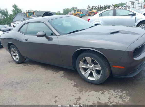 2C3CDZAG1JH321595 2018 DODGE CHALLENGER Gray Rear interior view